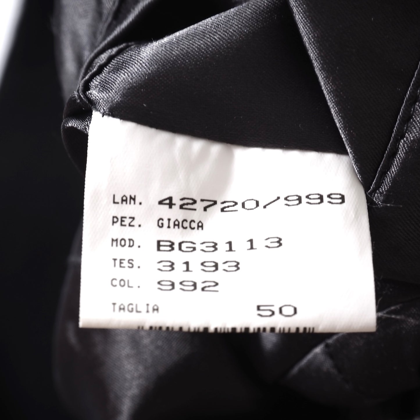 美品 ジョルジオアルマーニ GIORGIO ARMANI レイヤード ジャケット 50 グレンチェック メンズ 正規品 5-YG015