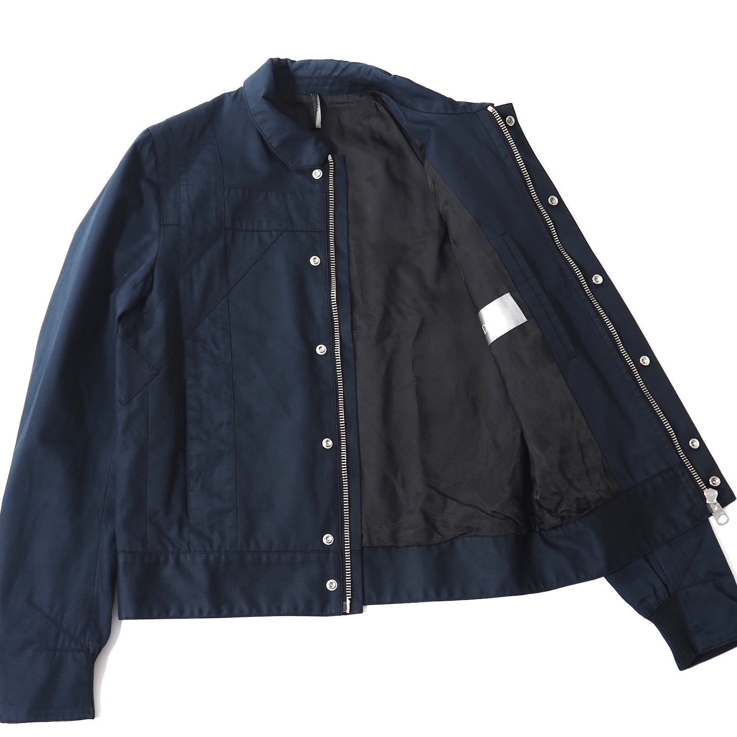 良品 ディオールオム DIOR HOMME 08SS クリスヴァンアッシュ ジャケット ブルゾン 44 ネイビー メンズ 正規品 5-YG025