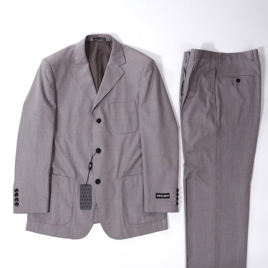 未使用 ジョルジオアルマーニ GIORGIO ARMANI ウール デッドストック スーツ ジャケット パンツ 48 グレー系 メンズ 正規品 5-YH003