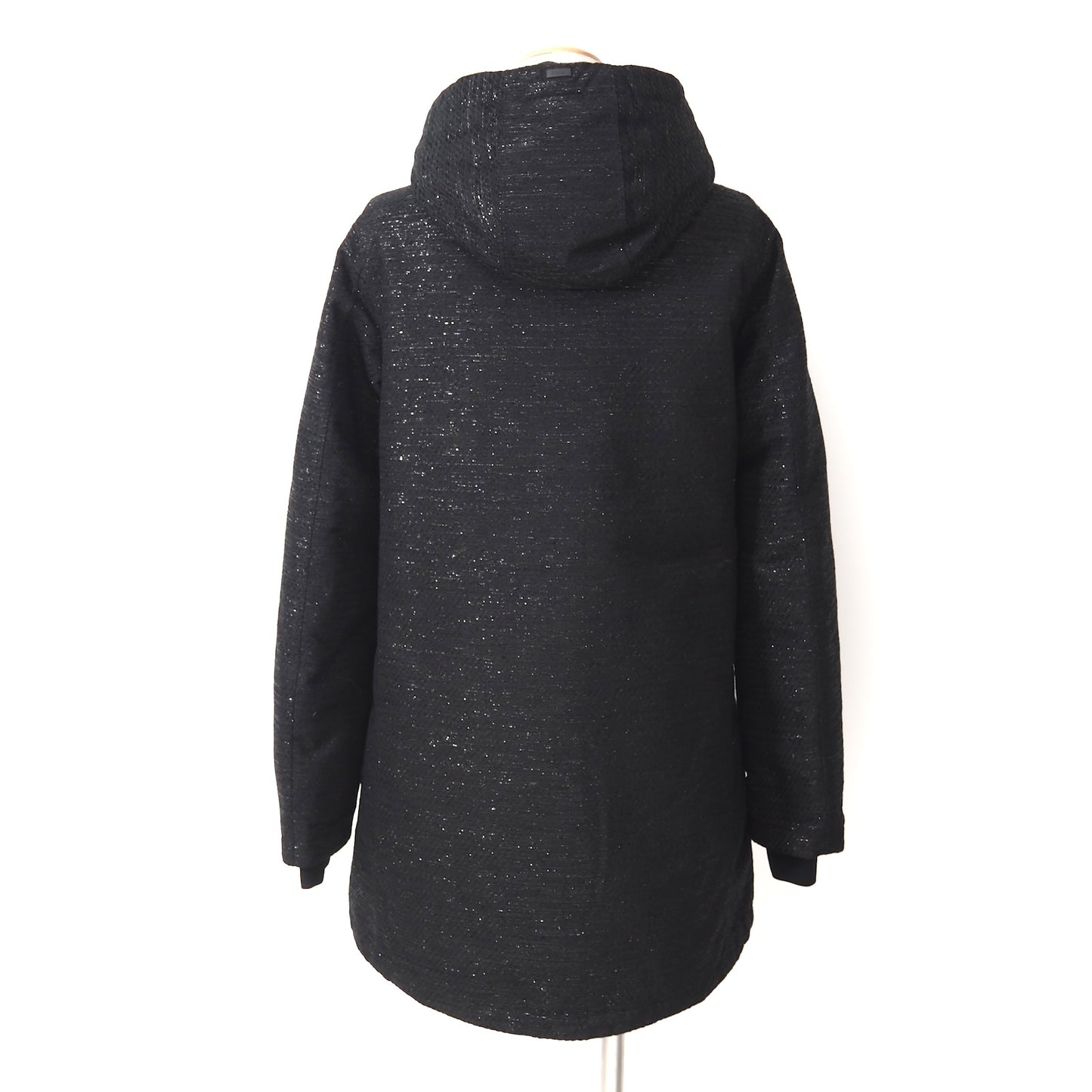 美品 ヘルノ HERNO Laminor ダウンコート 40 ブラック レディース 正規品 5-YI011