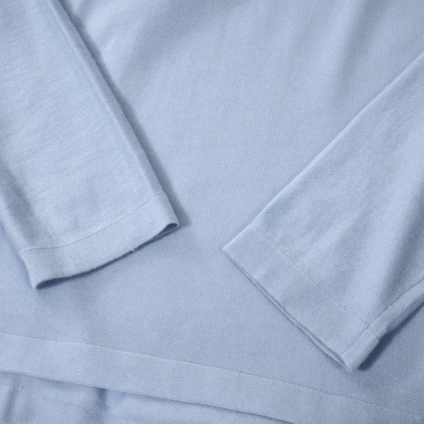 エルメス HERMES ピュアカシミヤ ハイネック セーター M ブルーグレー メンズ 正規品 5-YJ004