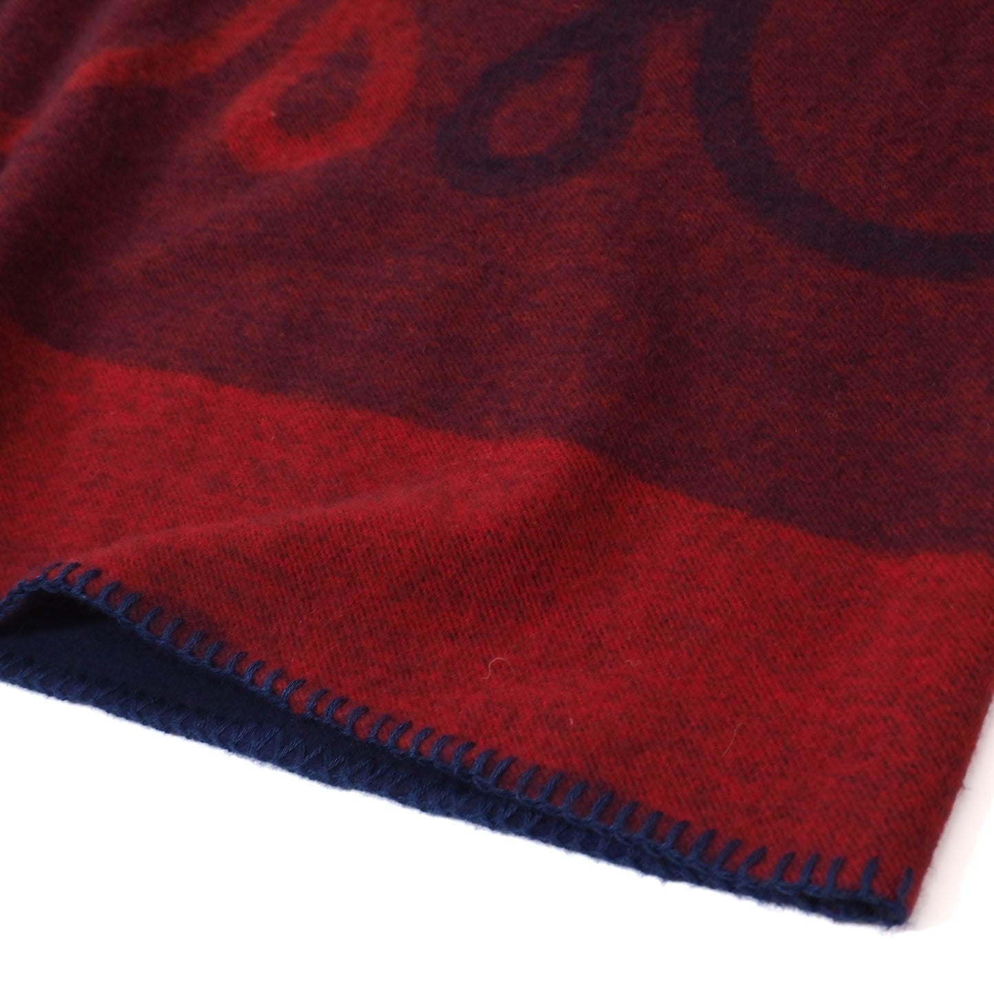 良品 ロエベ LOEWE ウール カシミヤ 現行 アナグラム柄 チュニック 36 パープル レッド レディース 正規品 5-YK003