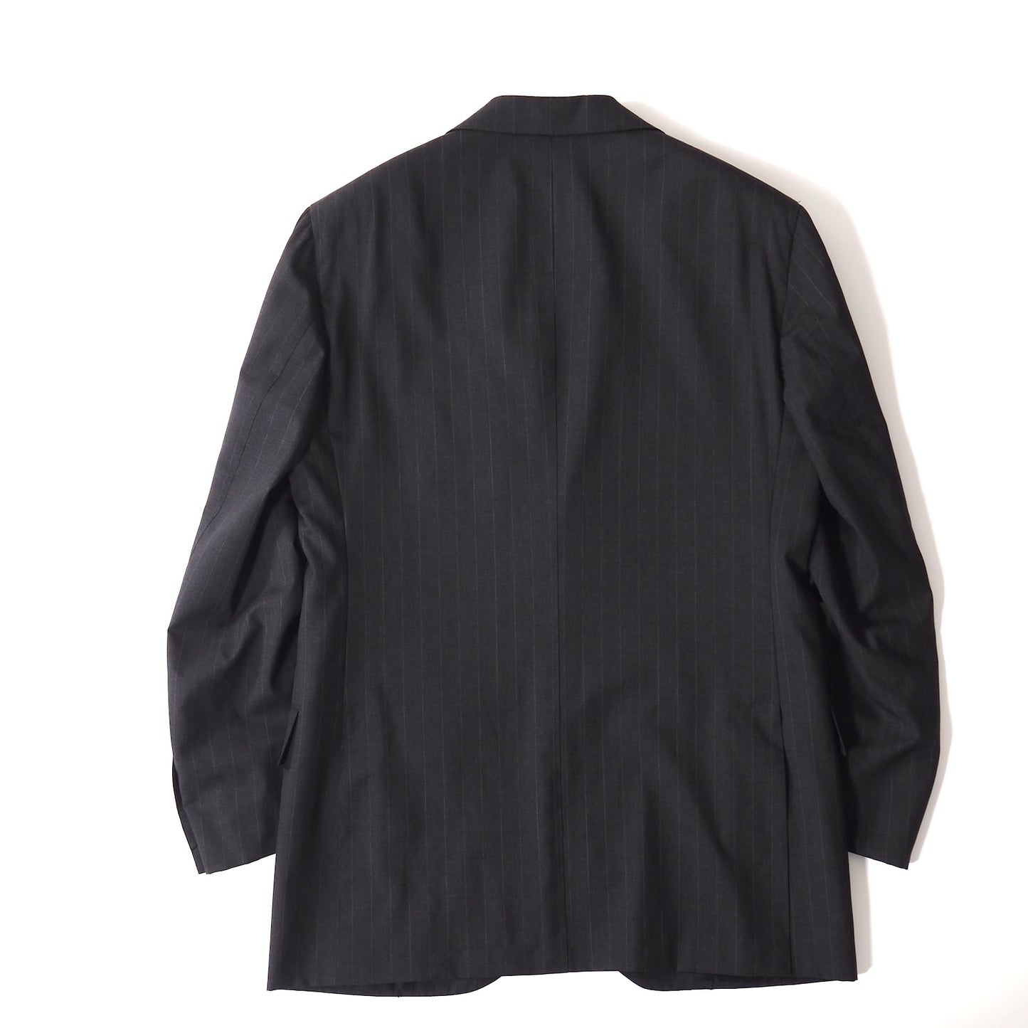 良品 キートン Kiton イタリア製 Diamante Blu ウール スーツ 46 グレー メンズ 正規品 5-YK008