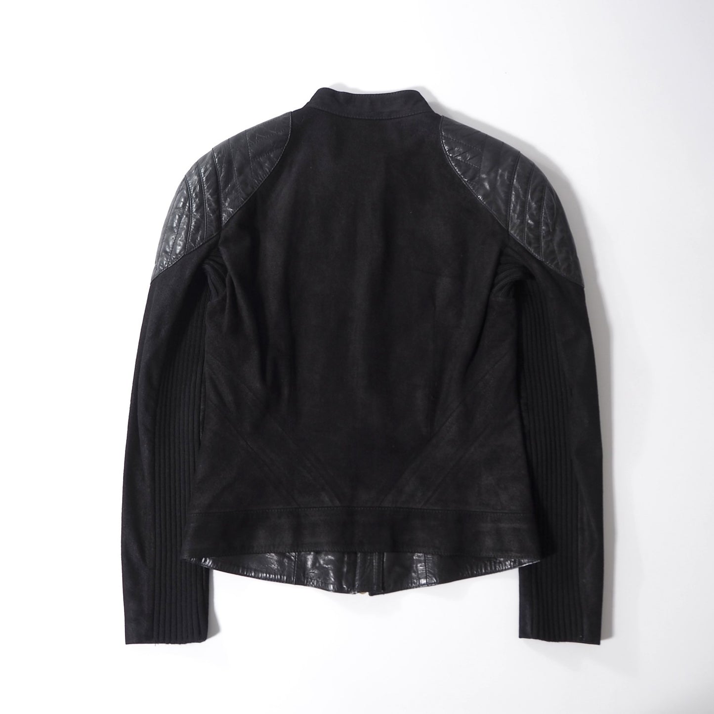 グッチ GUCCI トムフォード期 レザー ライダース ジャケット 36 ブラック レディース 正規品 5-YL003