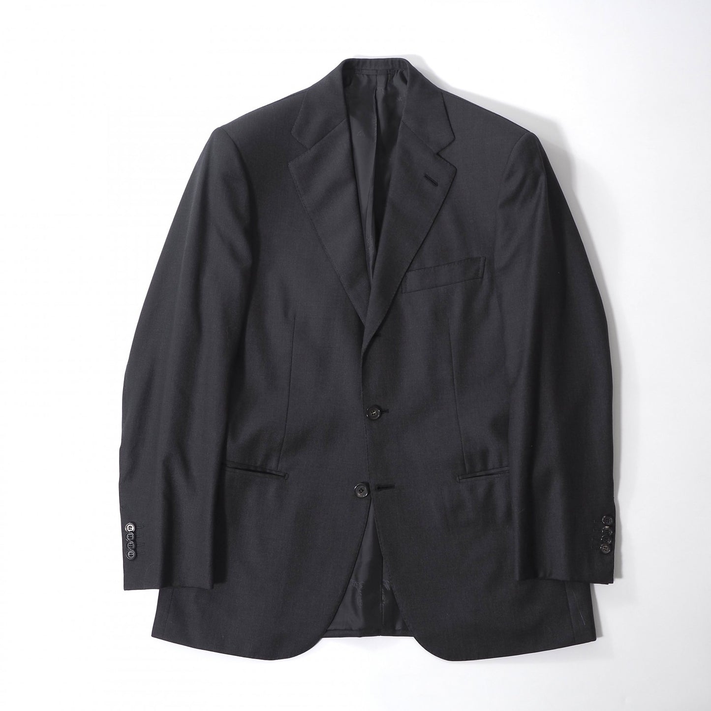 ブリオーニ Brioni イタリア製 スーツ ジャケット パンツ 48 ダークグレー メンズ 正規品 5-YL010