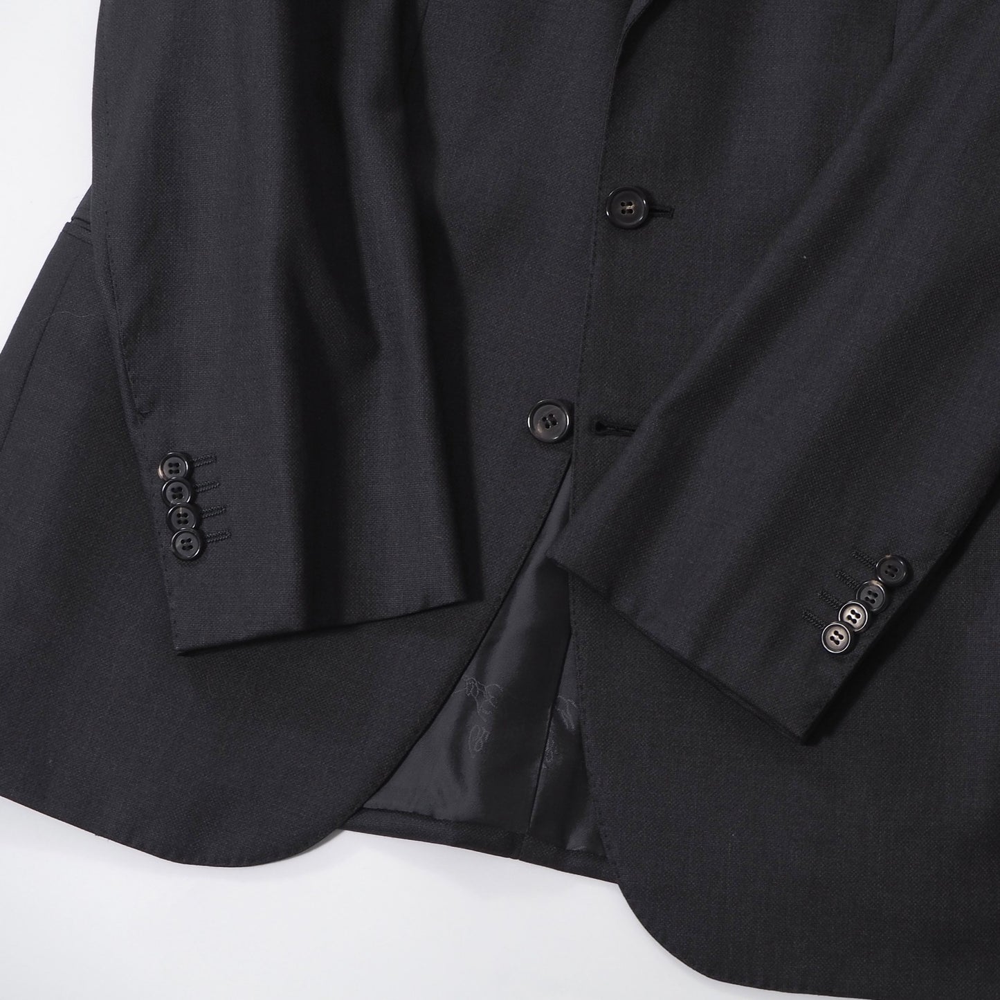 ブリオーニ Brioni イタリア製 スーツ ジャケット パンツ 48 ダークグレー メンズ 正規品 5-YL010