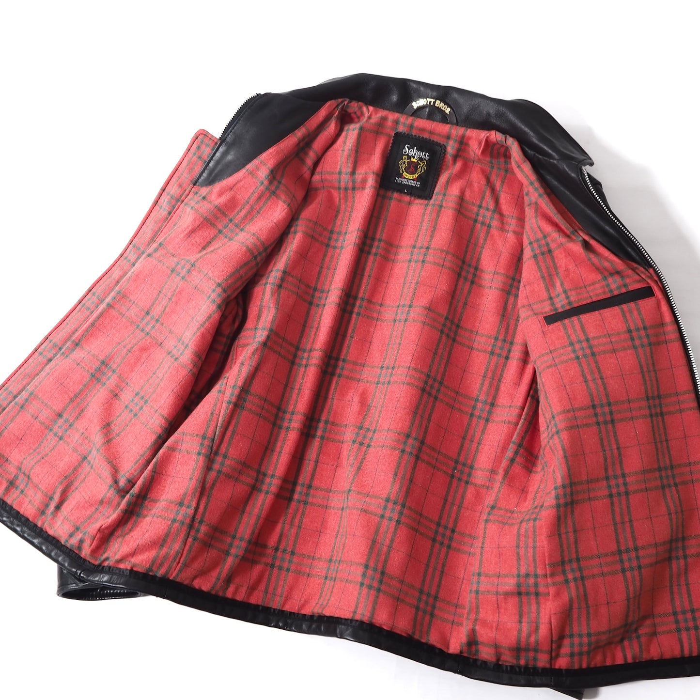 ショット Schott USA製 3111006 トラッカー ライダース レザー ジャケット L ブラック メンズ 正規品 5-ZD016