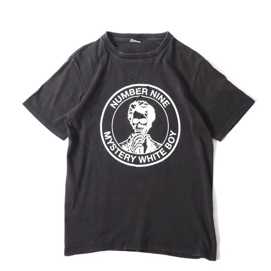 ナンバーナイン NUMBER(N)INE タイムミグレーション期 MYSTERY WHITE BOY Tシャツ 半袖 Tシャツ ３ ダークグレー メンズ 正規品 5-ZE091