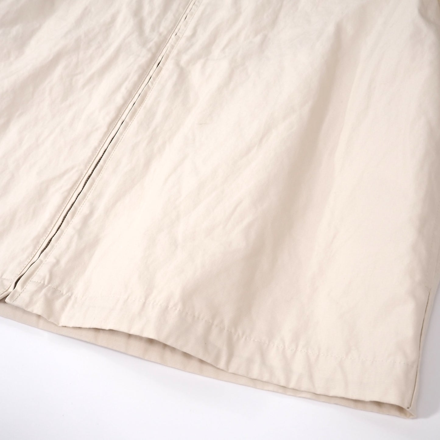 美品 ジルサンダー JIL SANDER 23SS スタンドカラー ジャケット ブルゾン 48 アイボリー メンズ 正規品 5-ZF069