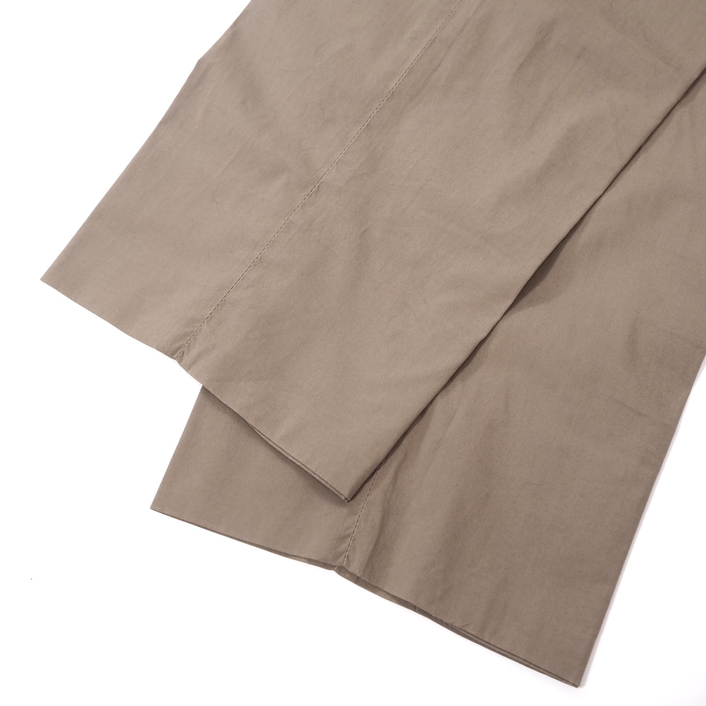 エルメネジルドゼニア Ermenegildo Zegna TELA VELA 春夏物 微ストレッチ コットン チノパンツ 52 ベージュ メンズ 正規品 5-ZF077