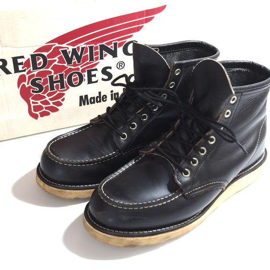 レッドウィング Red Wings アイリッシュセッター レザー ブーツ 7.5 ブラック メンズ 正規品 5-ZG020