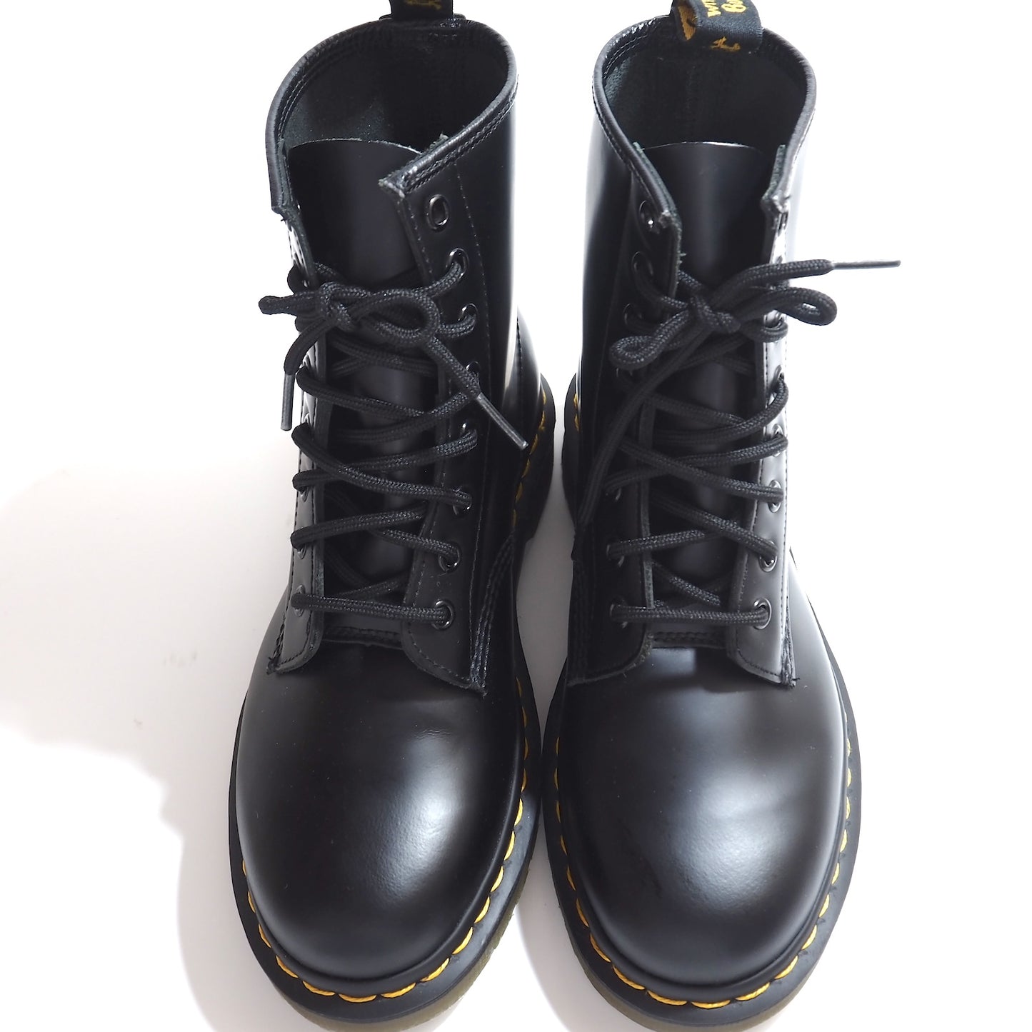 未使用 ドクターマーチン Dr.Martens ８ホール レースアップ ブーツ EU38 UK6 ブラック レディース 正規品 5-ZG028