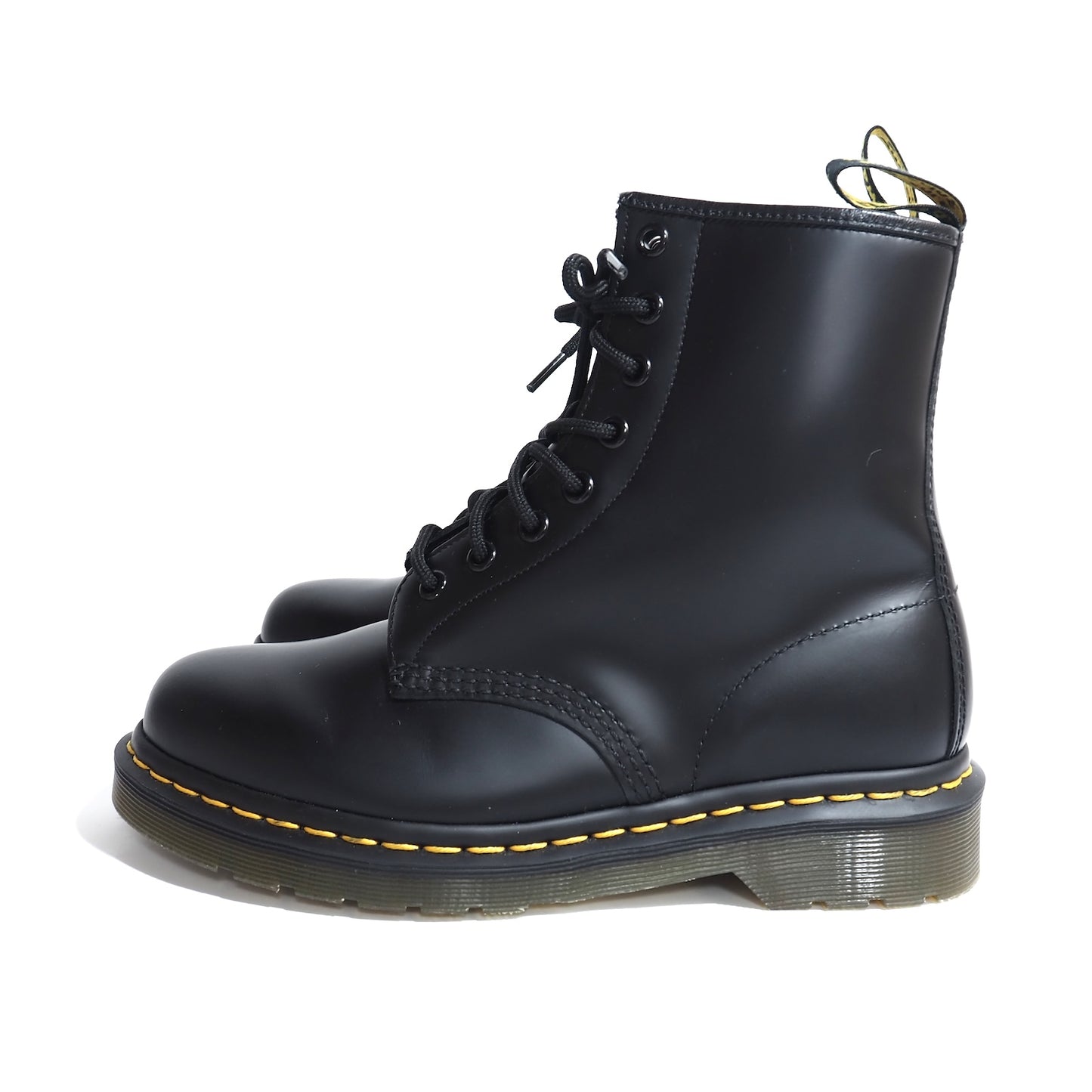 未使用 ドクターマーチン Dr.Martens ８ホール レースアップ ブーツ EU38 UK6 ブラック レディース 正規品 5-ZG028
