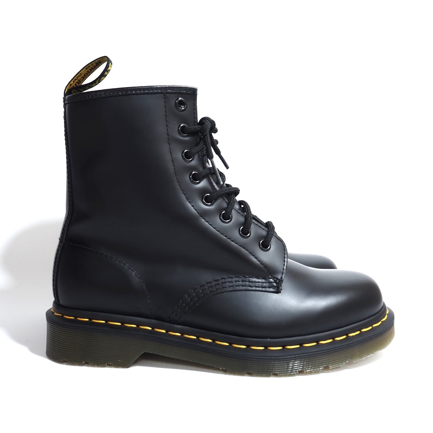 未使用 ドクターマーチン Dr.Martens ８ホール レースアップ ブーツ EU38 UK6 ブラック レディース 正規品 5-ZG028