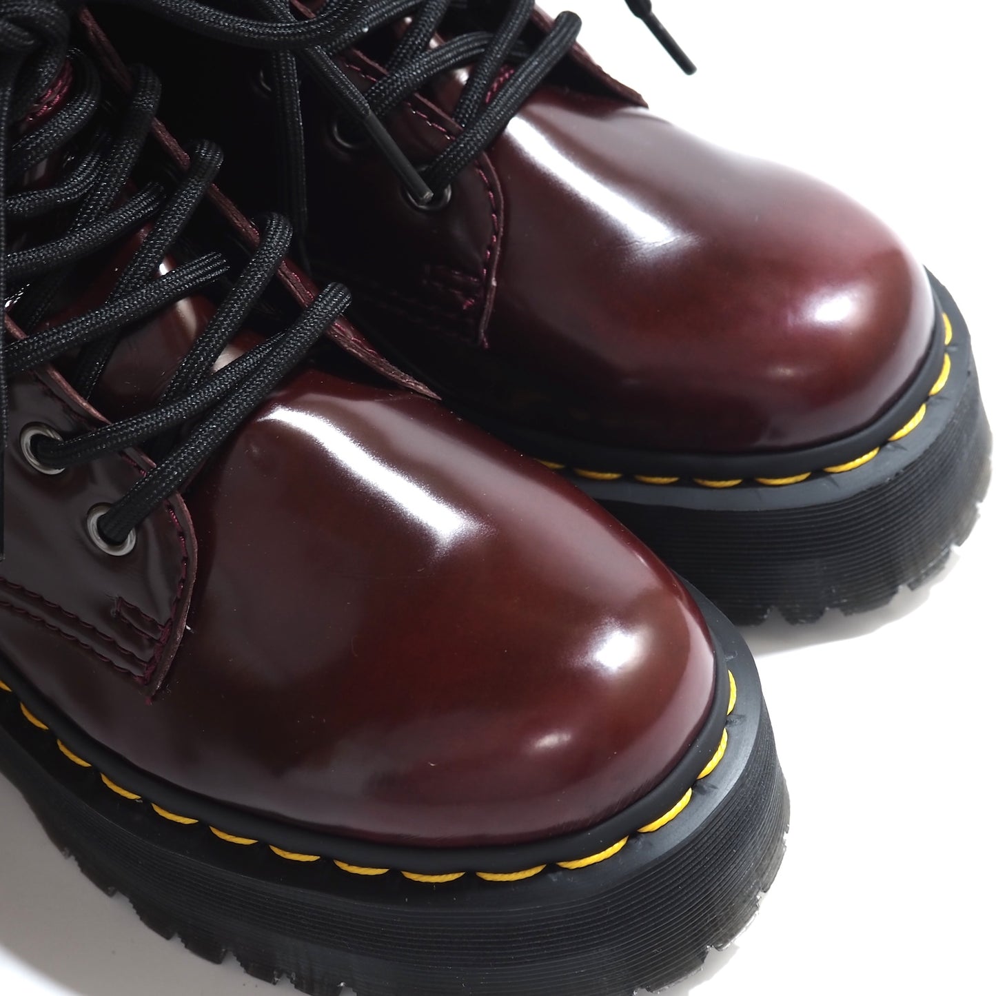 未使用 ドクターマーチン Dr.Martens V JADON 2 ブーツ 36 22cm相当 バーガンディー レディース 正規品 5-ZG029