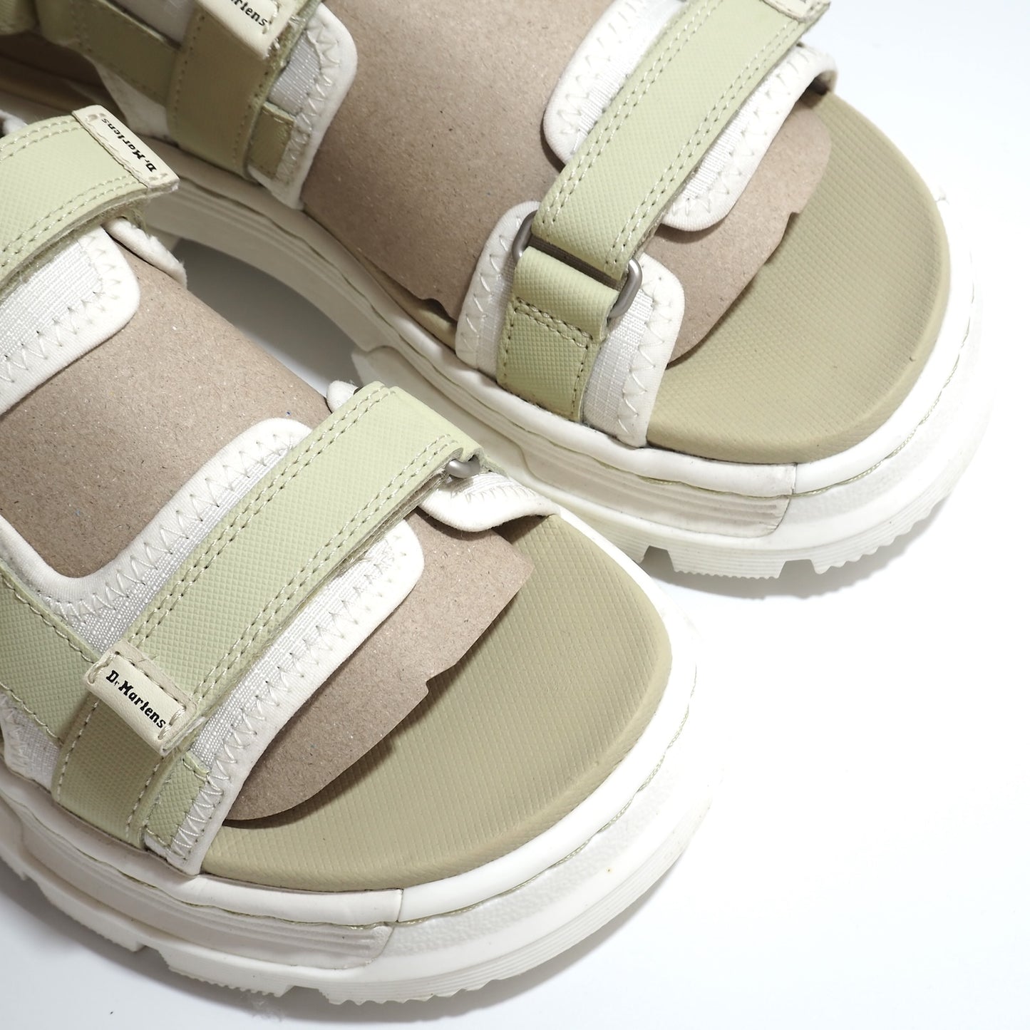極美品 ドクターマーチン Dr.Martens FORSTER Ⅱ サンダル EU39 UK6 ライトベージュ レディース 正規品 5-ZG030