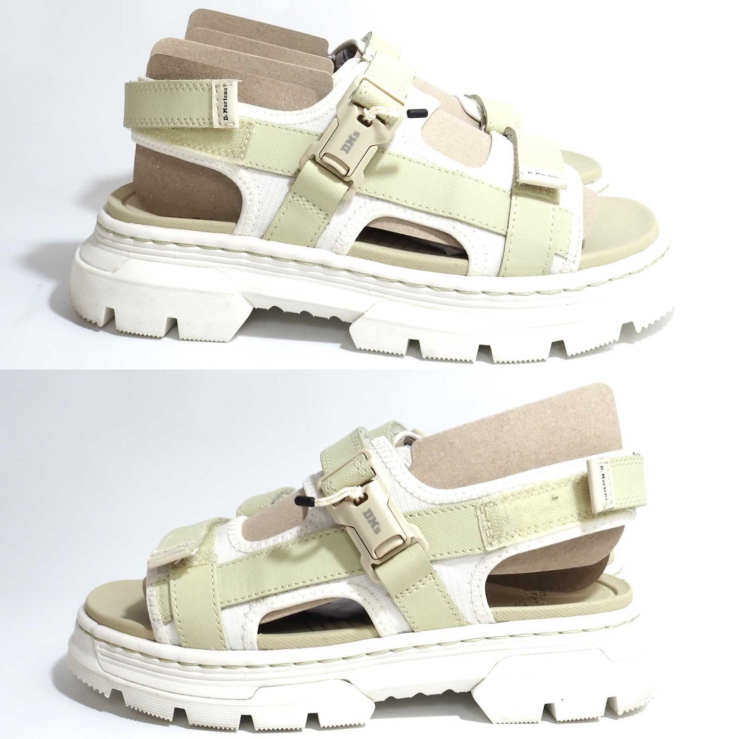 極美品 ドクターマーチン Dr.Martens FORSTER Ⅱ サンダル EU39 UK6 ライトベージュ レディース 正規品 5-ZG030
