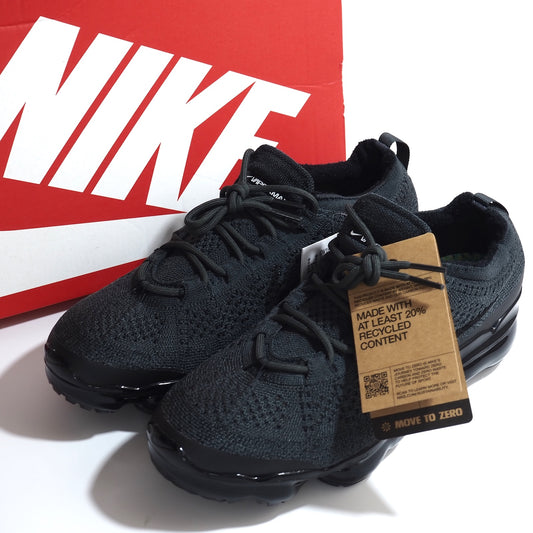 未使用 NIKE VAPORMAX 2023 FK Flyknit ナイキ エア ヴェイパー マックス 2023 27.5 ブラック メンズ 正規品 5-ZG042