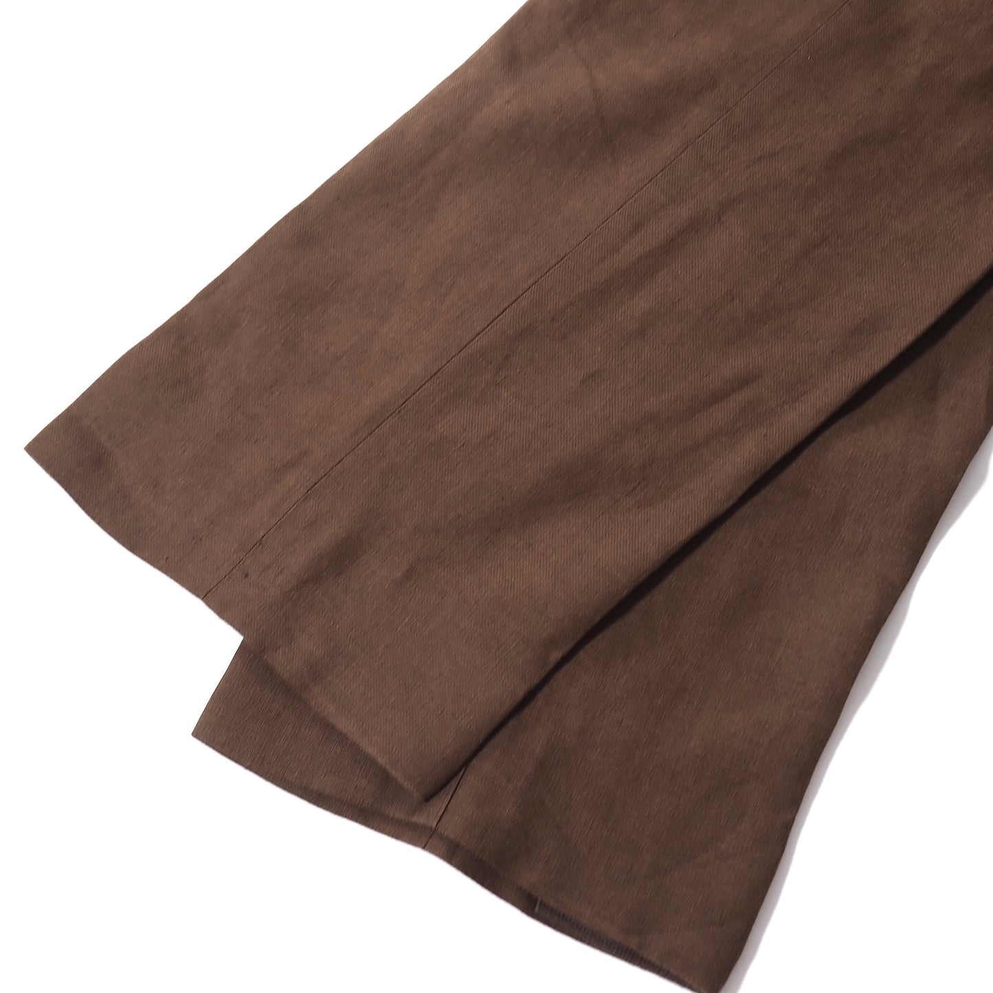 オーラリー AURALEE リネン スーツ セットアップ ジャケット パンツ 3 ブラウン メンズ 正規品 5-ZH005