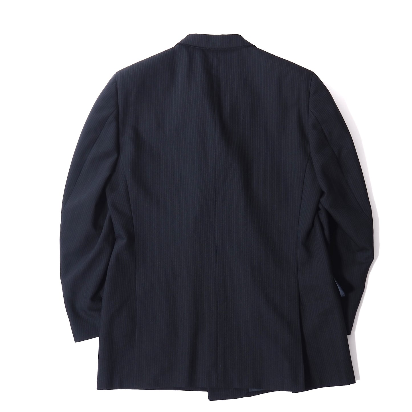エルメネジルドゼニア Ermenegildo Zegna ウール スーツ セットアップ ジャケット パンツ 50 ダークネイビー メンズ 正規品 5-ZH012