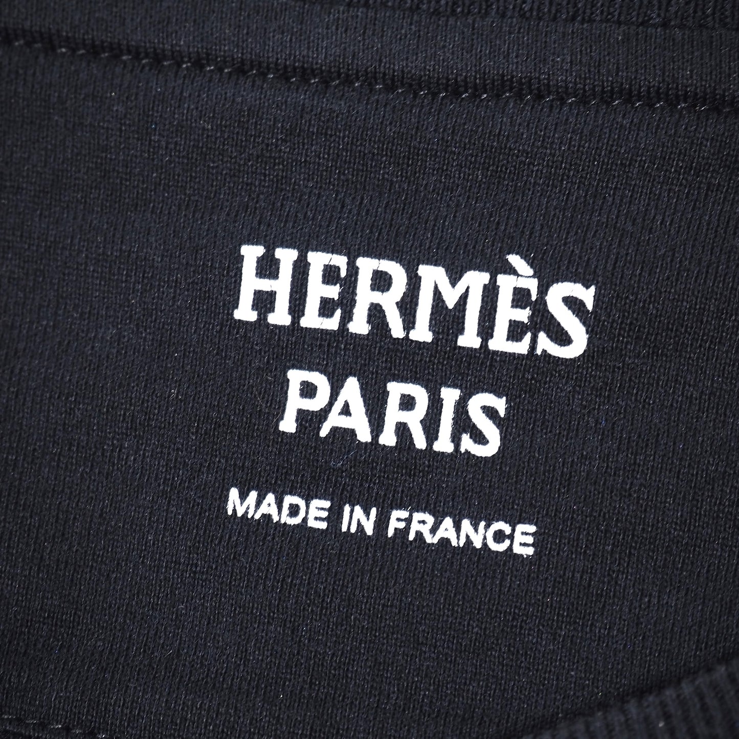 良品 エルメス HERMES 2021SS 半袖 Tシャツ カットソー 34 ブラック レディース 正規品 5-ZH036