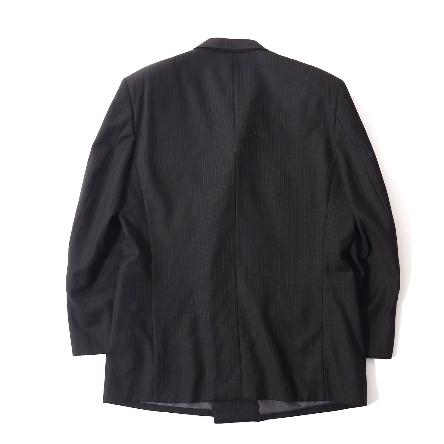 美品 クリスチャンディオール Christian Dior MONSIEUR ヴィンテージ ウール ダブルブレストスーツ ジャケット パンツ 101-91-180 ブラック ブラウン グレー メンズ 正規品 5-ZI001