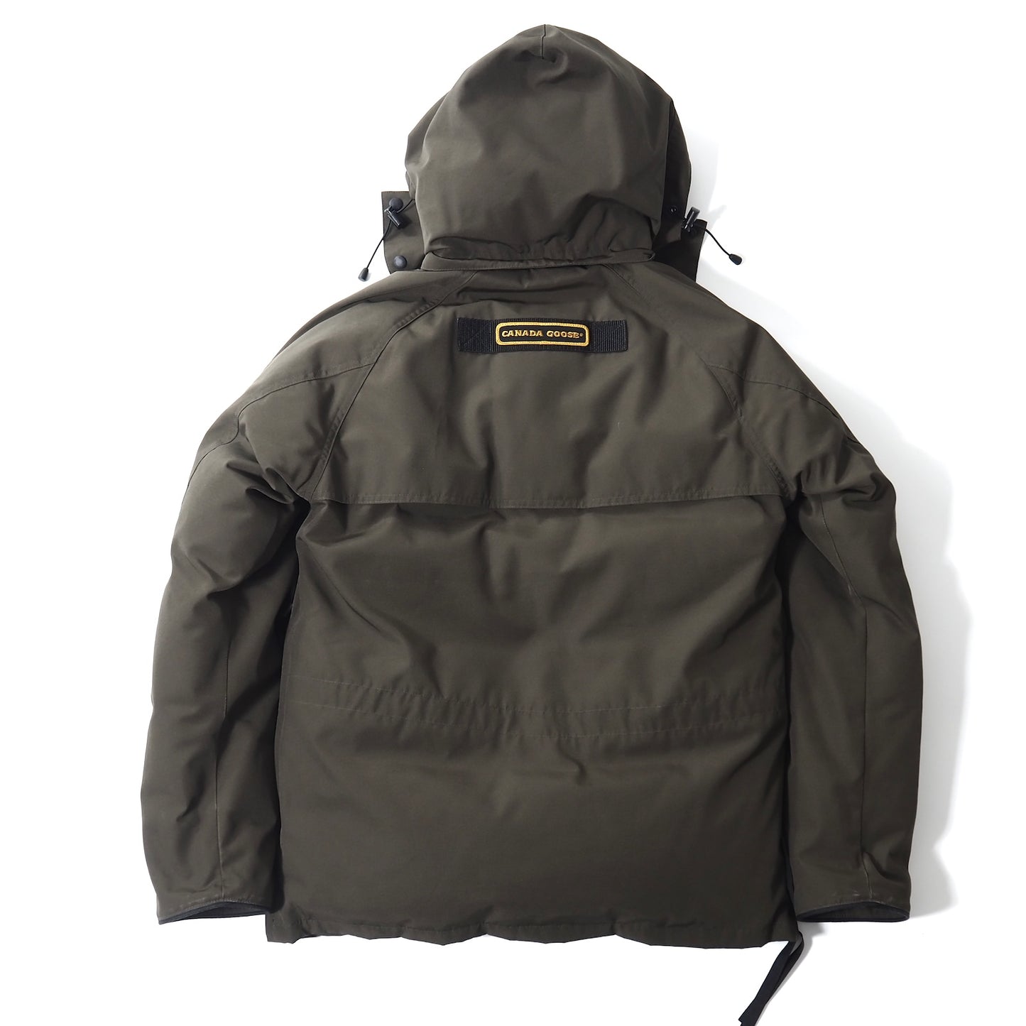 カナダグース CANADA GOOSE JPタグ KAMLOOPS フード付き ダウンジャケット L カーキ メンズ 正規品 5-ZI004