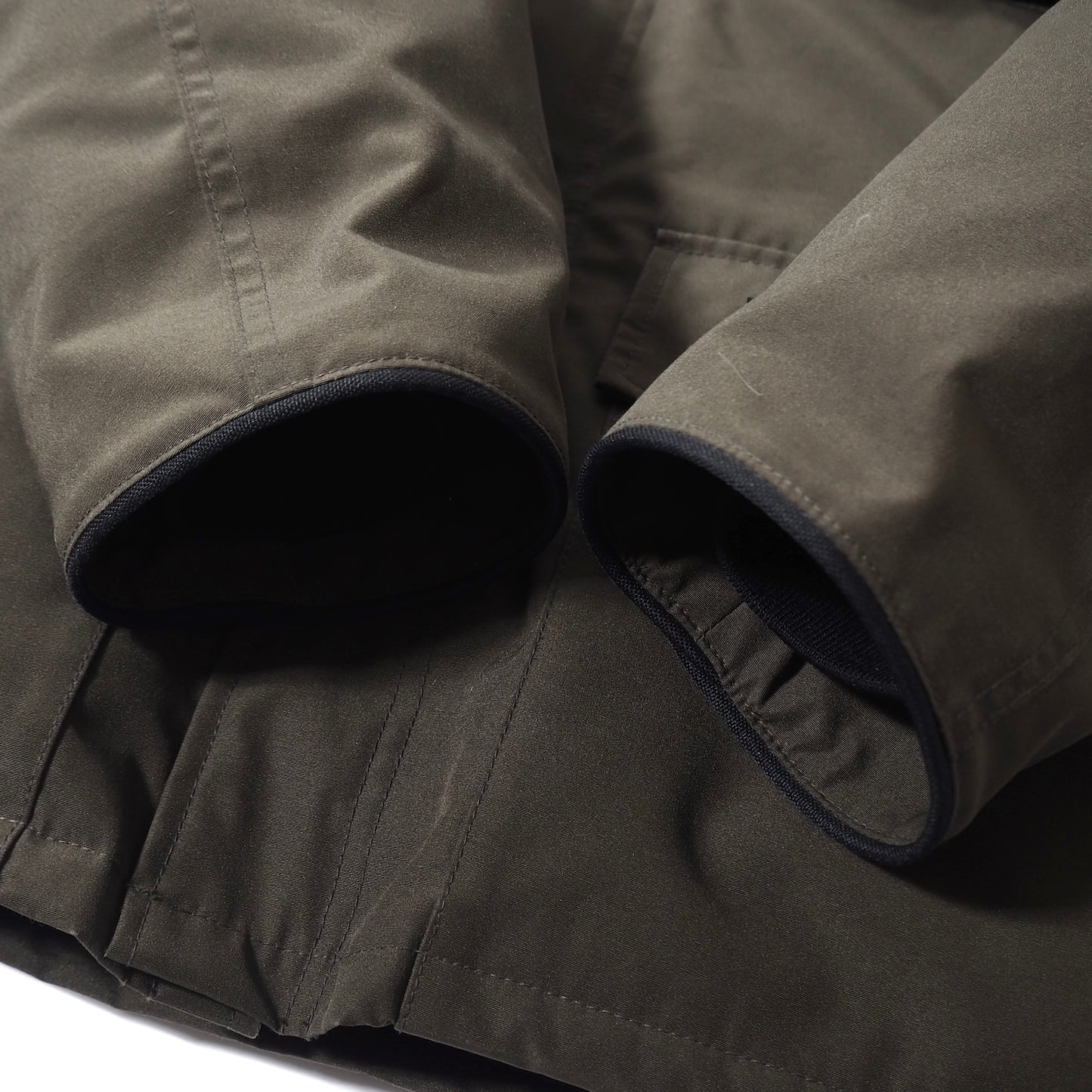 カナダグース CANADA GOOSE JPタグ KAMLOOPS フード付き ダウンジャケット L カーキ メンズ 正規品 5-ZI004