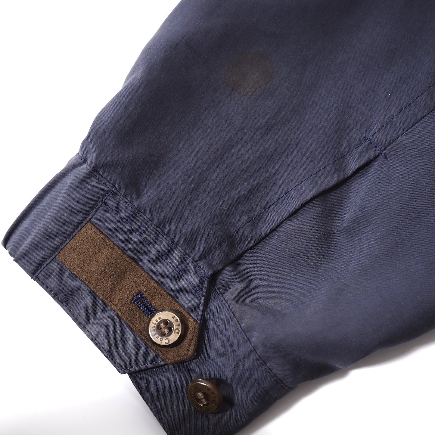 クリスチャンディオール Christian Dior MONSIEUR ヴィンテージ フェイクレザー ディテール ジャケット LL ネイビー メンズ 正規品 5-ZI007