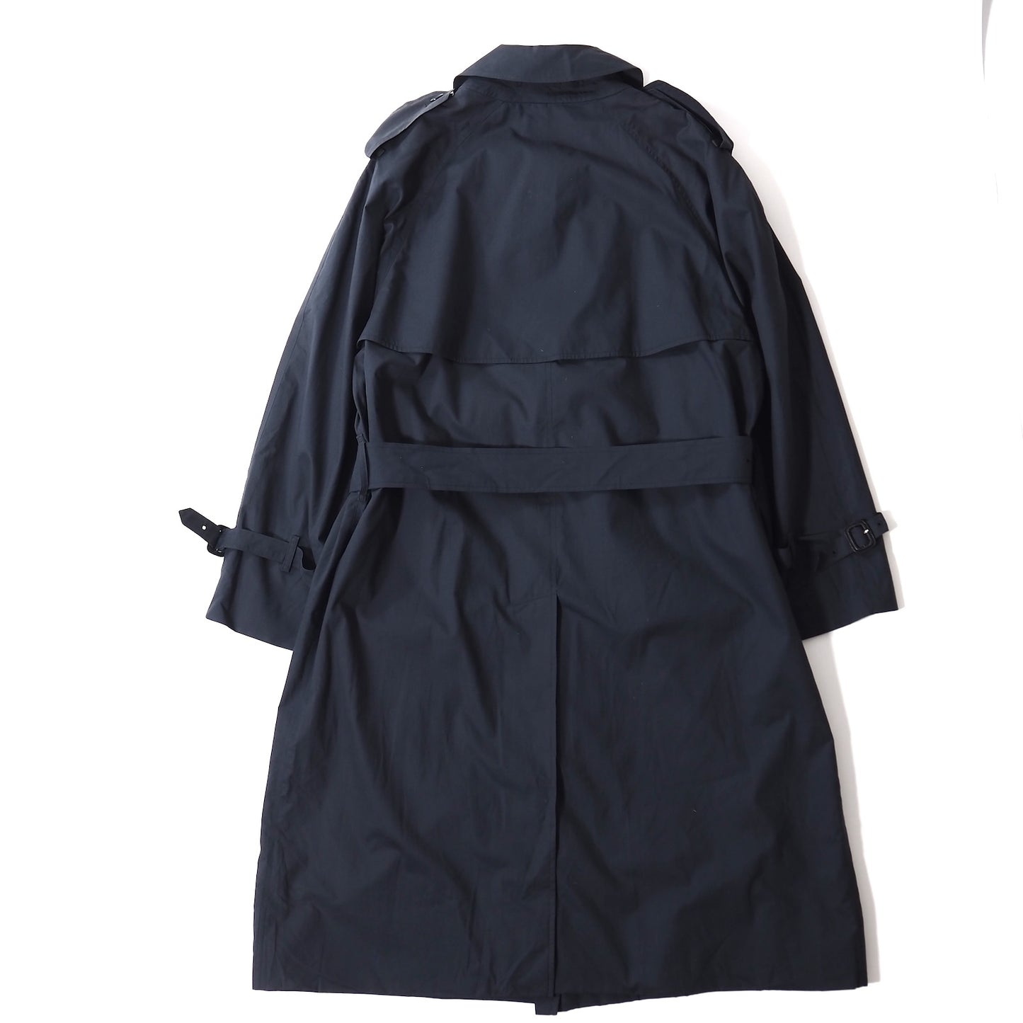 美品 バーバリー Burberrys ヴィンテージ デットストック トレンチコート 48 ネイビー メンズ 正規品 5-ZI009