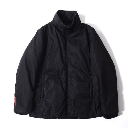 プラダ スポーツ PRADA SPORTS パデット ジャケット 中綿 46 ブラック メンズ 正規品 5-ZI012