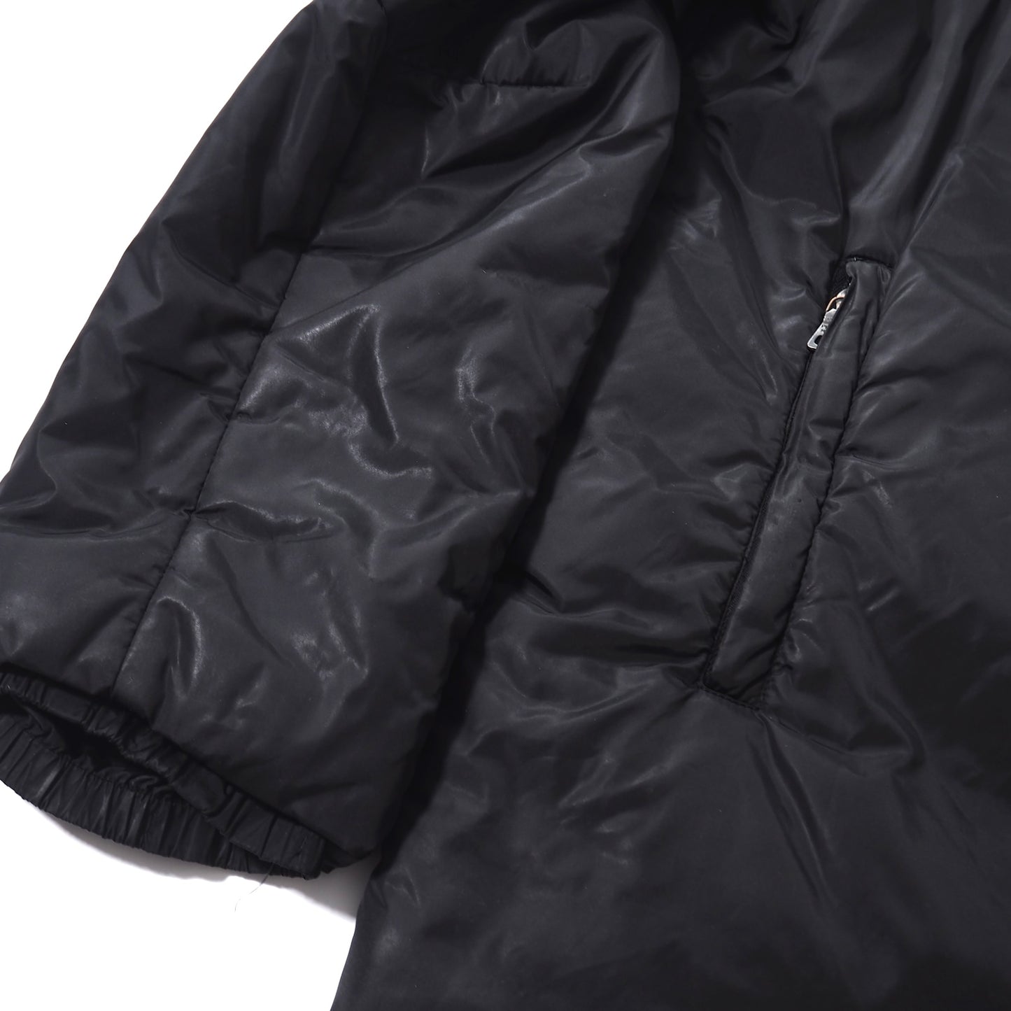 プラダ スポーツ PRADA SPORTS パデット ジャケット 中綿 46 ブラック メンズ 正規品 5-ZI012