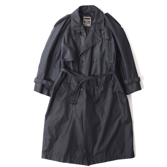 クリスチャンディオール Christian Dior MONSIEUR ヴィンテージ トレンチコート S ダークグレー メンズ 正規品 5-ZI016
