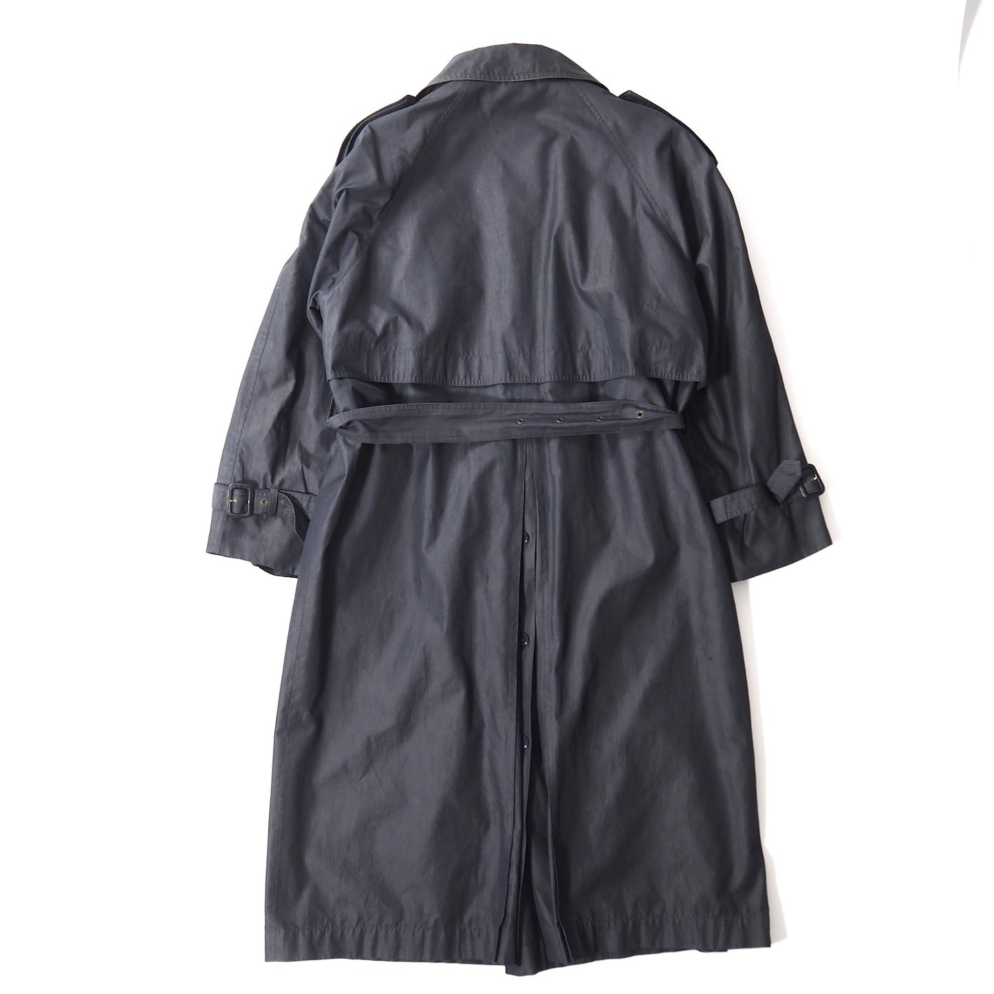 クリスチャンディオール Christian Dior MONSIEUR ヴィンテージ トレンチコート S ダークグレー メンズ 正規品 5-ZI016