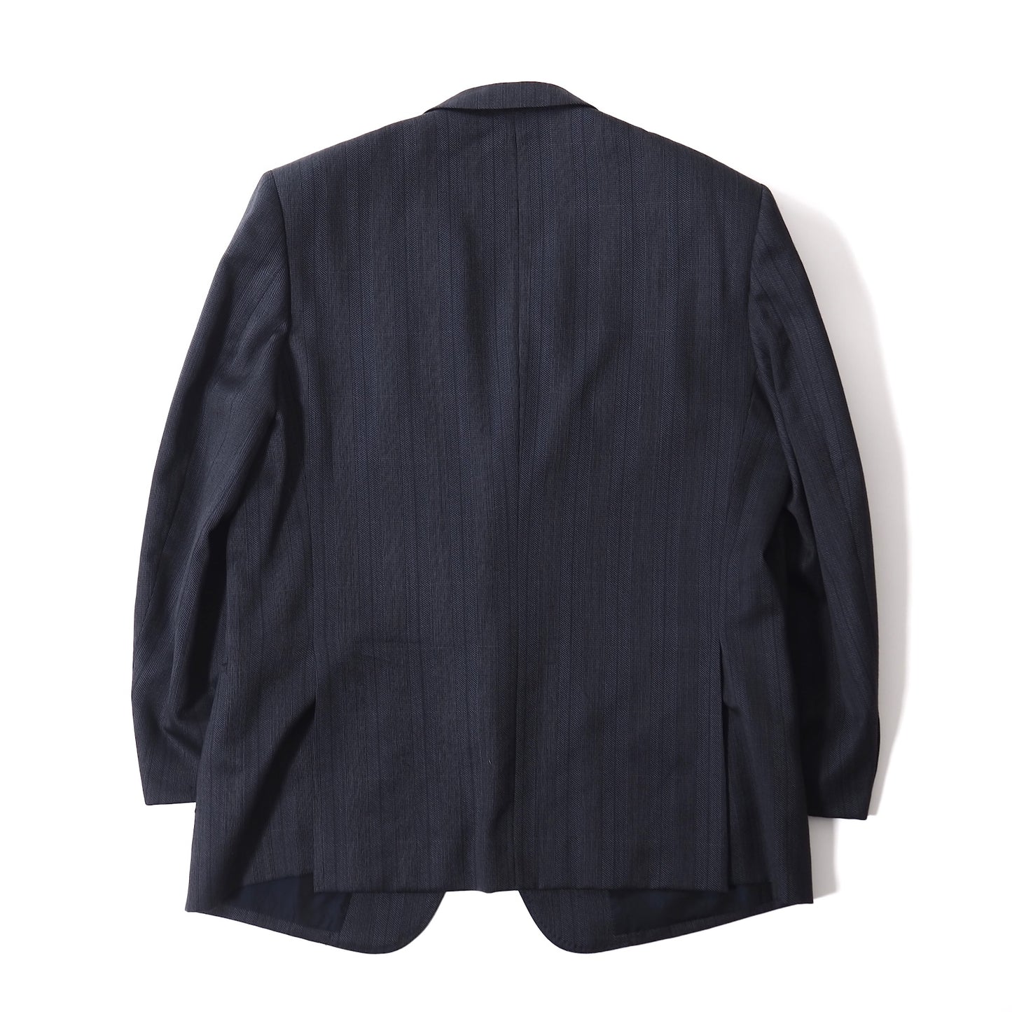 クリスチャンディオール Christian Dior MONSIEUR ヴィンテージ ウール スーツ ヘリンボーン 103-98-175 ネイビー メンズ 正規品 5-ZI019