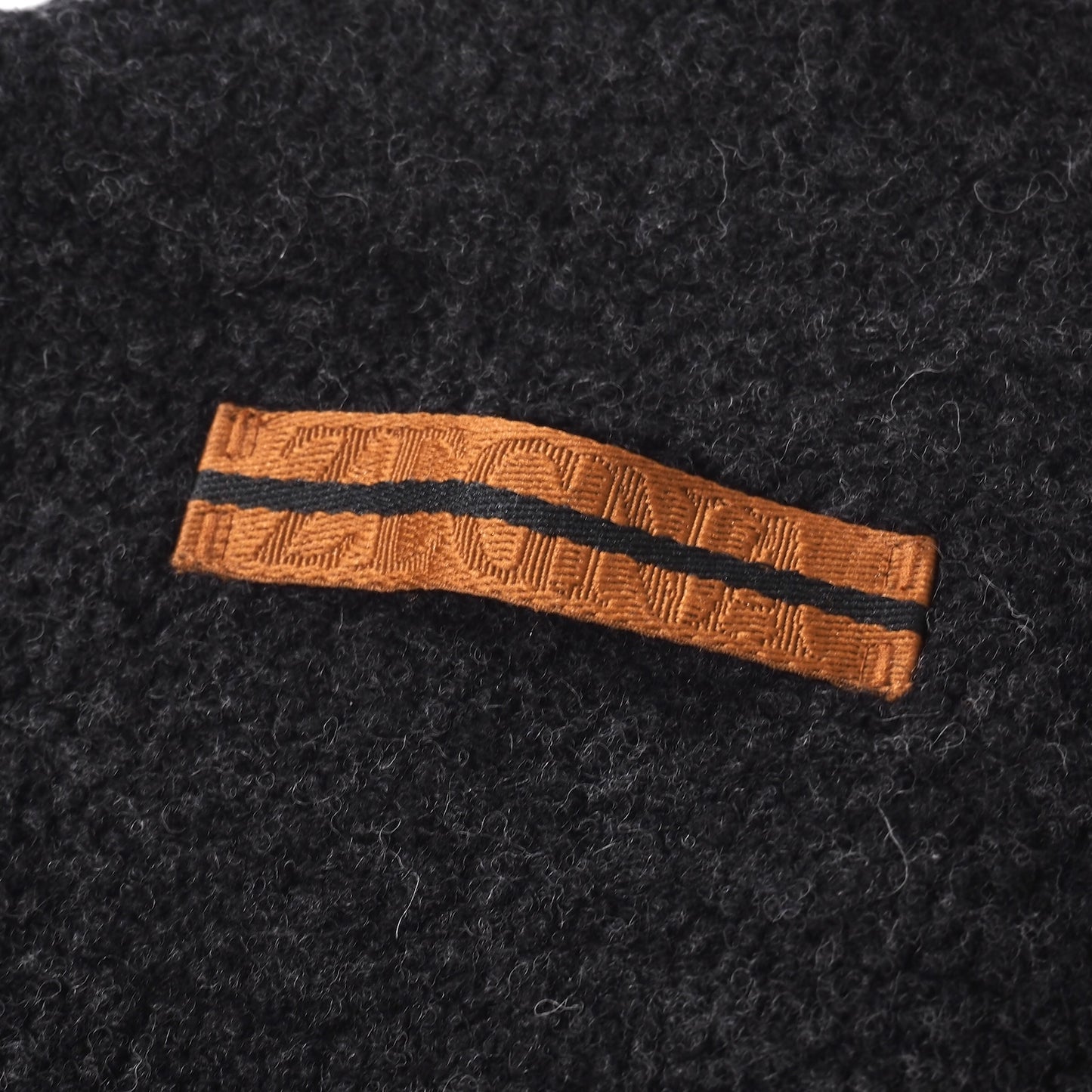 美品 ゼニア ZEGNA 現行 ノースリーブ フリース ジャケット M ダークグレー メンズ 正規品 5-ZI022
