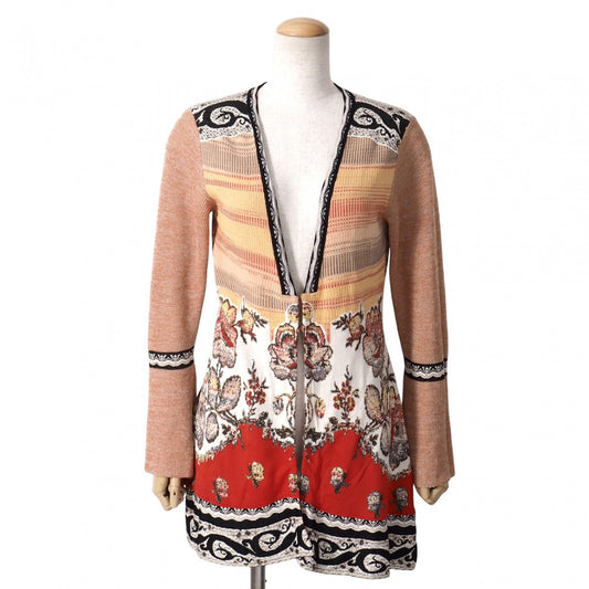 エトロ ETRO 花柄 刺繍 カーディガン 42 マルチカラー レディース 正規品 5-ZJ006