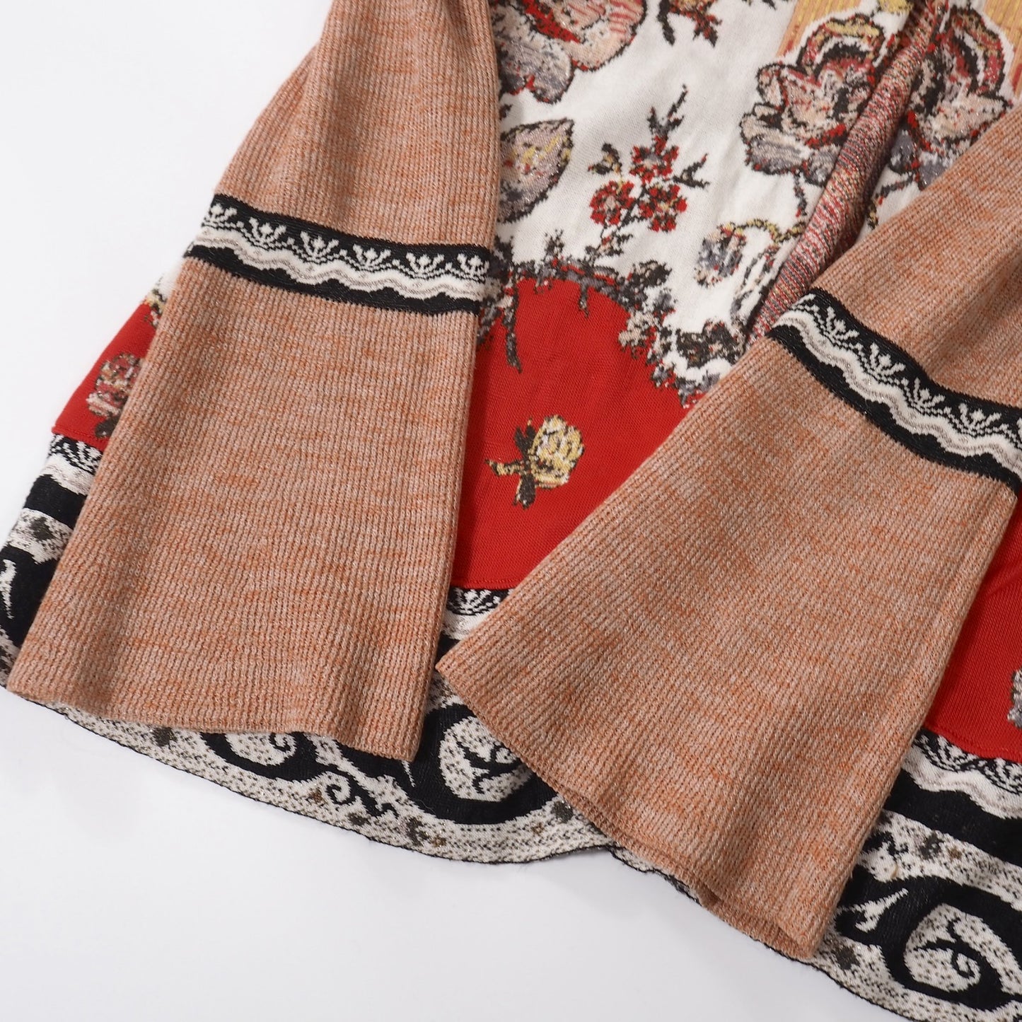 エトロ ETRO 花柄 刺繍 カーディガン 42 マルチカラー レディース 正規品 5-ZJ006