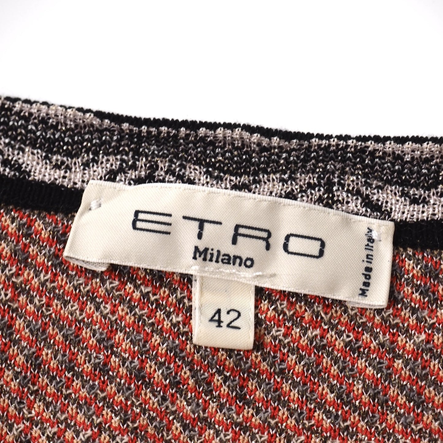 エトロ ETRO 花柄 刺繍 カーディガン 42 マルチカラー レディース 正規品 5-ZJ006