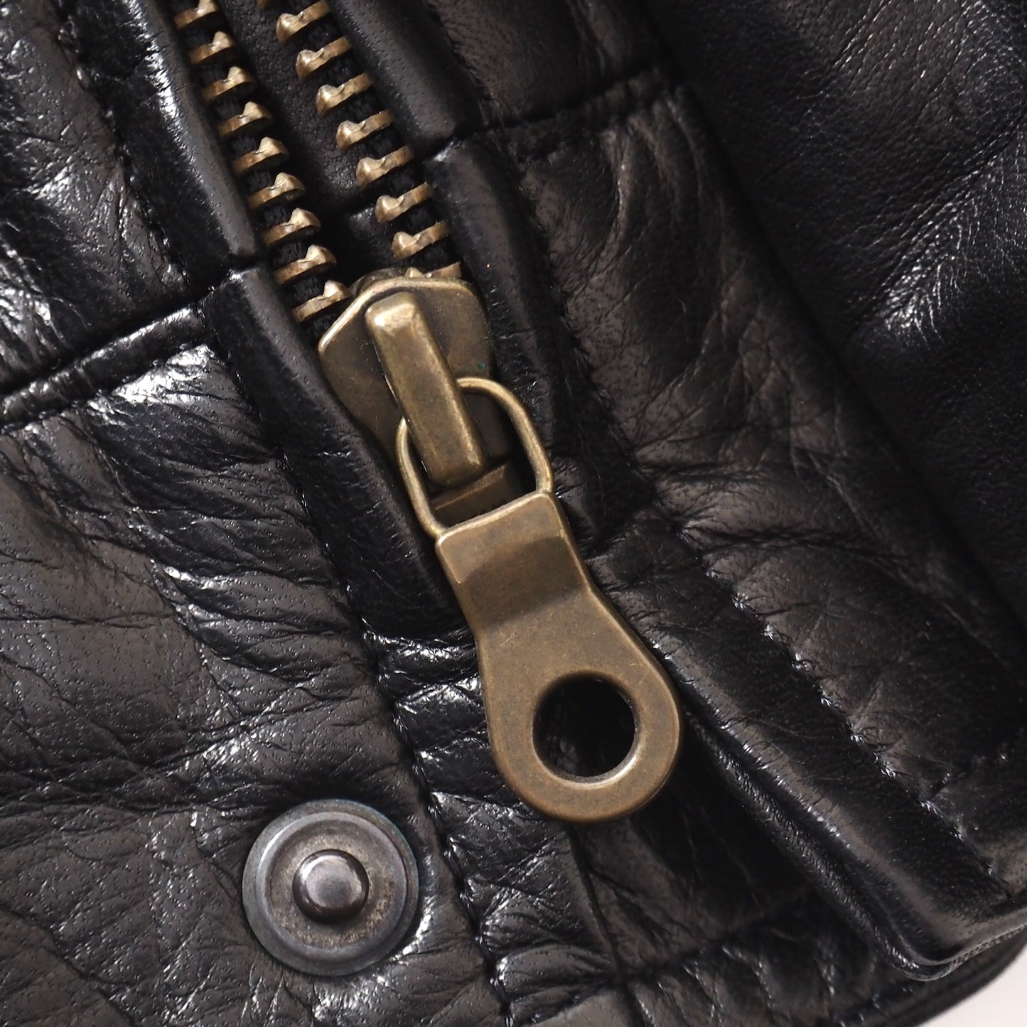 美品 ピエールバルマン PIERRE BALMAIN フルジップ ラムレザー ジャケット L ブラック メンズ 正規品 5-ZJ008