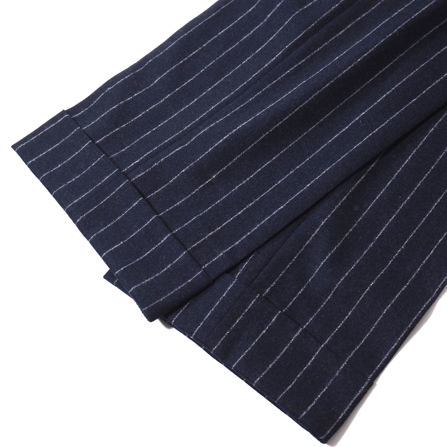 美品 コルネリアーニ CORNELIANI イタリア製 Super 120's ヴァージンウール ピークド セットアップスーツ 46 ネイビー メンズ 正規品 5-ZJ010