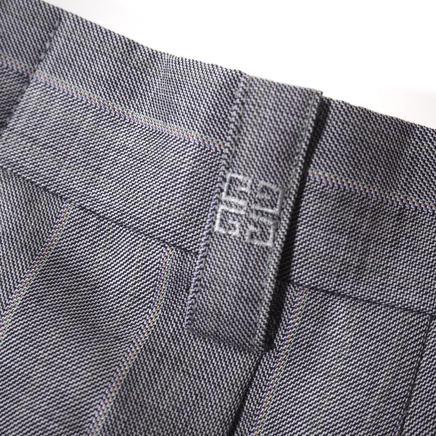 ジバンシー GIVENCHY ヴィンテージ ウール ダブルブレスト スーツ 90-78-165 グレー メンズ 正規品 5-ZJ018