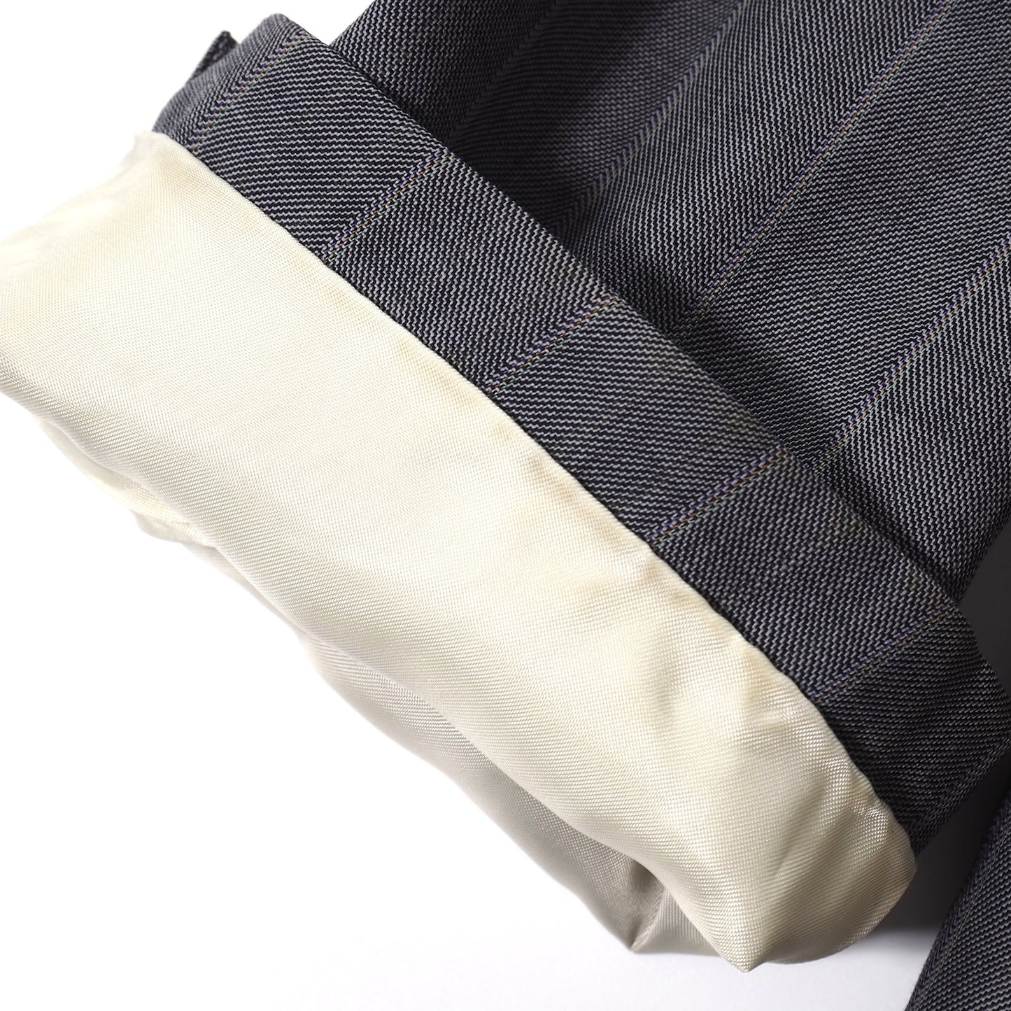 ジバンシー GIVENCHY ヴィンテージ ウール ダブルブレスト スーツ 90-78-165 グレー メンズ 正規品 5-ZJ018