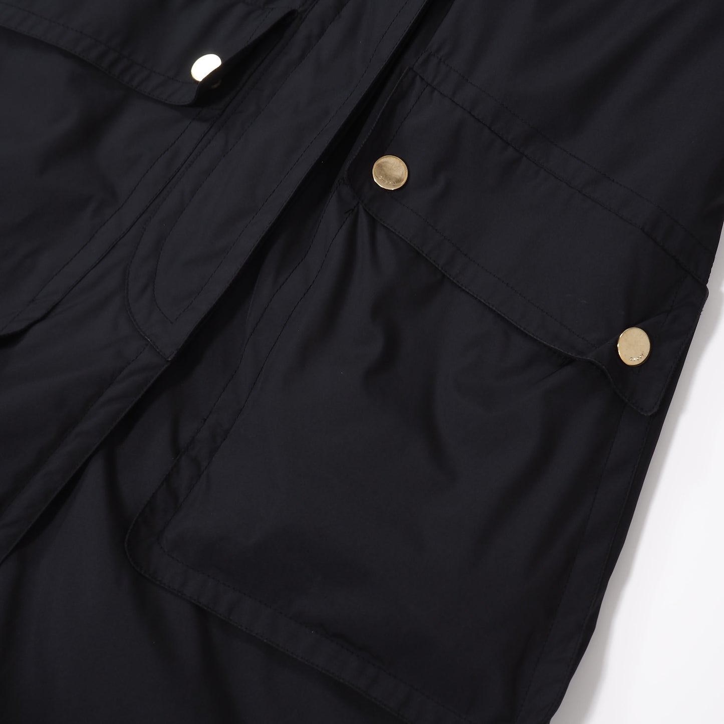 良品 グッチ GUCCI マーモットファー パデッドコート 中綿 38 ブラック レディース 正規品 5-ZJ019