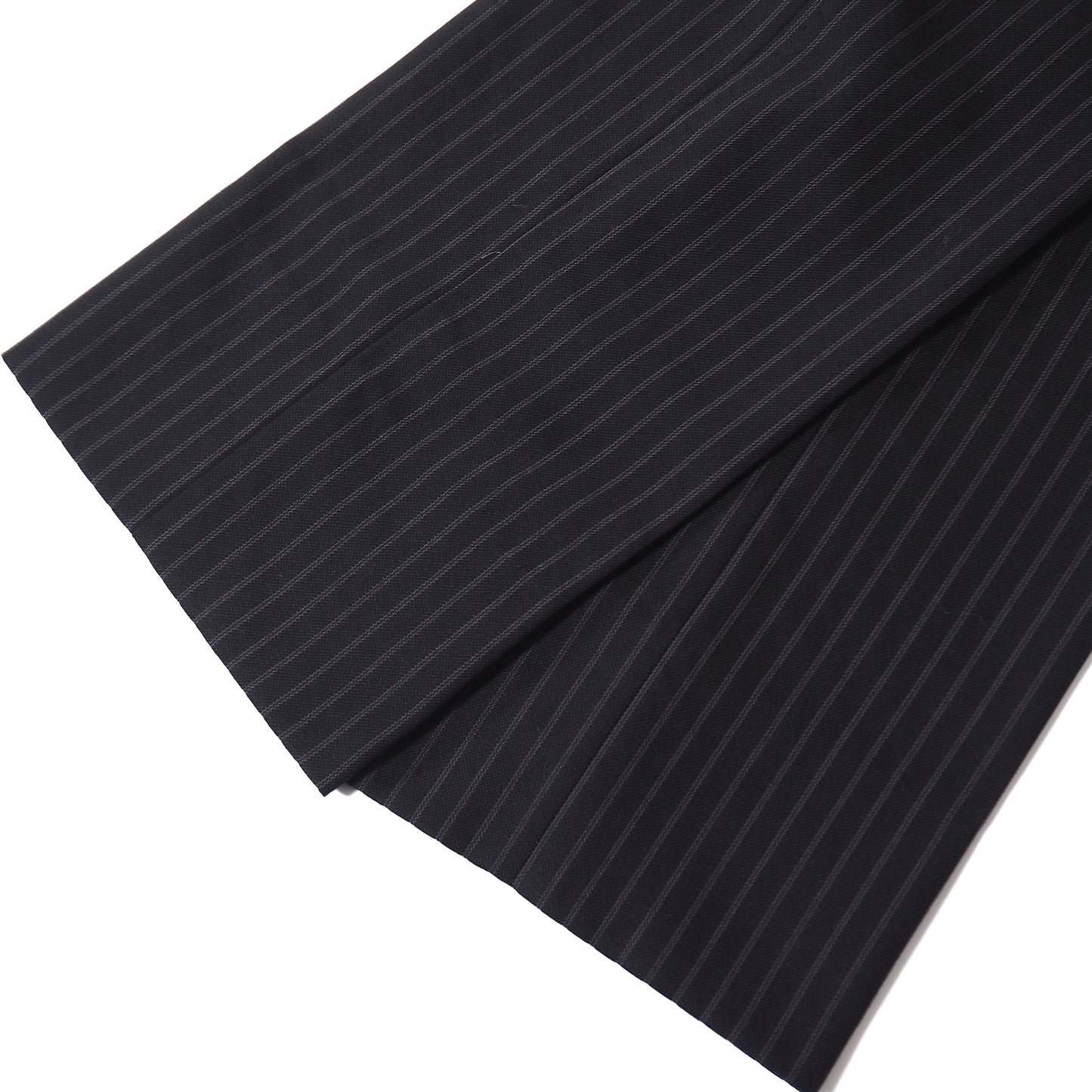 良品 グッチ GUCCI トムフォード期 ウール ストライプ セットアップスーツ 44 ブラック メンズ 正規品 5-ZJ030