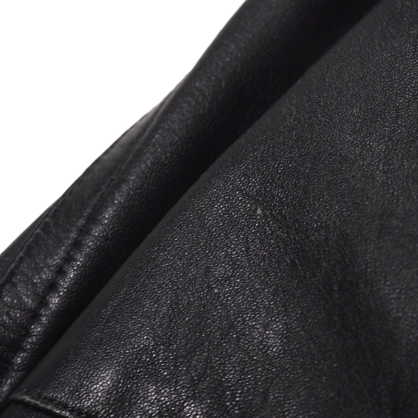 ピエールバルマン PIERRE BALMAIN ラムレザー ジャケット 中綿 L ブラック メンズ 正規品 5-ZJ049