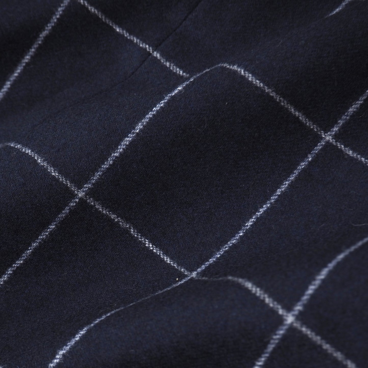 美品 リングジャケット RING JACKET リングヂャケットウール ウール スーツ ジャケット パンツ 46 ネイビー ペーンチェック メンズ 正規品 5-ZJ056