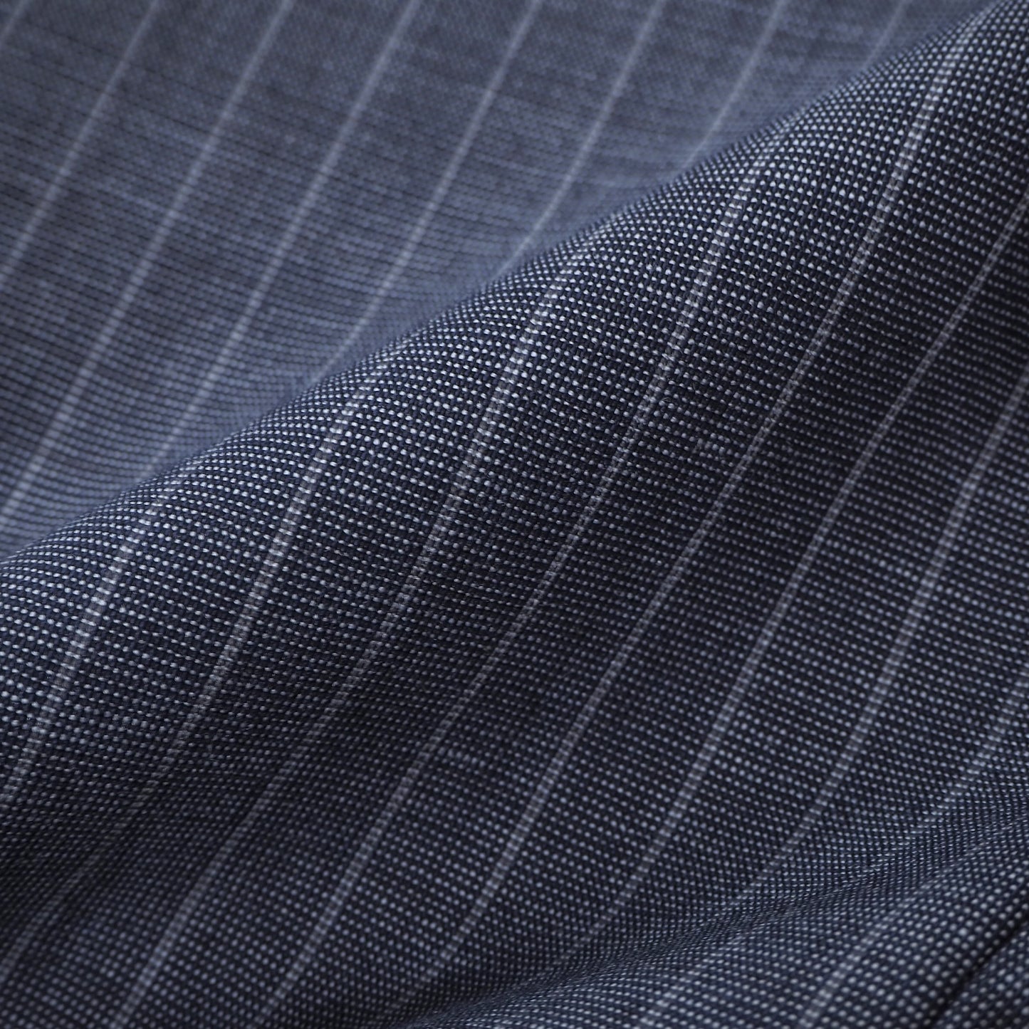 美品 リングジャケット RING JACKET リングヂャケット ウール スーツ ジャケット パンツ アンコン 46 ネイビー ストライプ メンズ 正規品 5-ZJ061