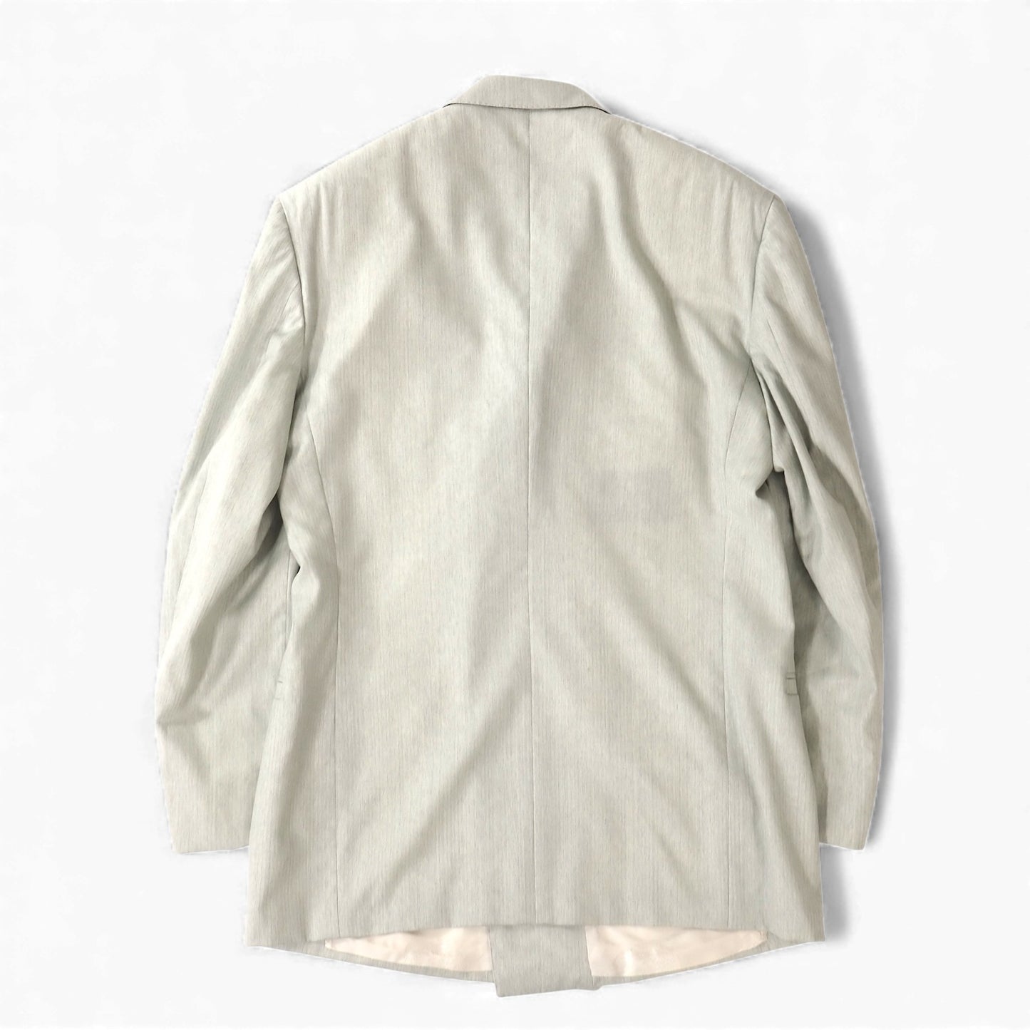 ジャンニヴェルサーチ GIANNI VERSACE ヴィンテージメデューサボタン ウール ダブルブレスト スーツ 50 ライトグリーン メンズ 正規品 5-ZJ062