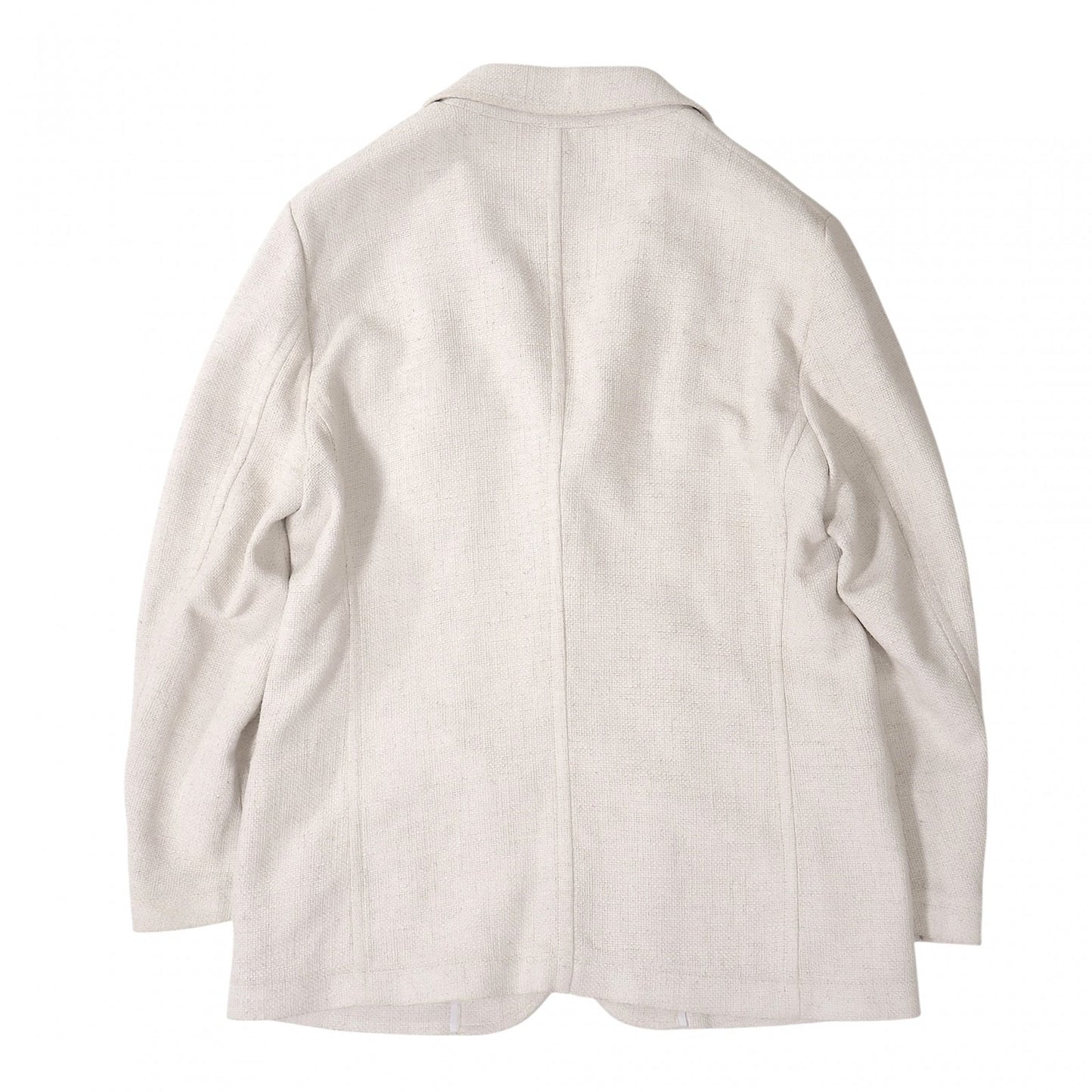 美品 ジョルジオアルマーニ GIORGIO ARMANI イタリア製 テーラード ジャケット 52 ホワイト メンズ 正規品 5-ZK004